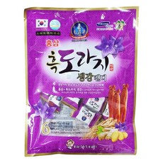 홍삼인 홍삼흑도라지생강캔디, 1개, 170g