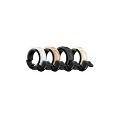 knog. Oi 戒指車鈴 - 金色/銀色 31.8mm 自行車鈴鐺, 1個, 銀色