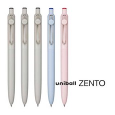 유니 유니볼 젠토 베이직 5종 세트 수성펜, 1개, 0.38mm