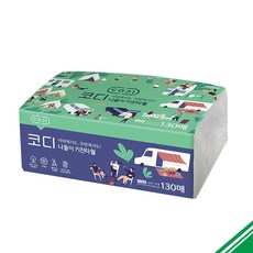 코디 여행용 나들이 키친타올 130매 x4개, 4개