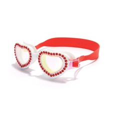 [코코릭] 하트링 물안경 16색상 3-13세 KC인증 자외선99% 유아 아동 어린이 수경 일반렌즈 미러렌즈, 1개, 10. 루비하트