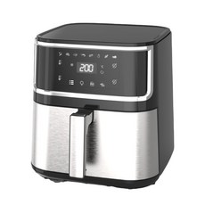 8L 大容量多功能全自動薯條機空氣炸鍋, 8L不鏽鋼觸屏,歐規