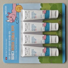 벨레다 고불소 어린이치약, 60g, 4개 60g, 4개