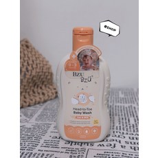 Bzü 嬰兒沐浴露 燕麥牛奶 適合0-3歲新生敏感肌, 1個