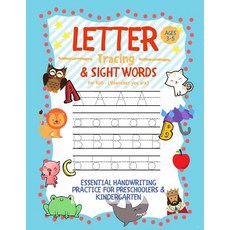Letter Tracing and Sight Words for Kids (Wherever you are): : Essential Handwriting Practice for Pre... Paperback, Room Three Ltd