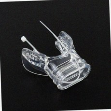 마우스피스 수영 스킨스쿠버 다이빙 호흡기 교체 바이트 레귤레이터, 투명