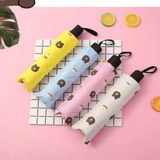 無品牌 全自動雨傘 女學生 折疊 晴雨兩用 太陽傘