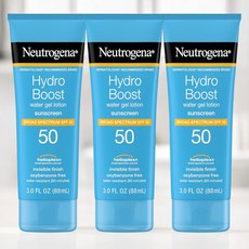 Neutrogena 뉴트로지나 하이드로 부스트 선크림 SPF50 88ml x 3, 1병