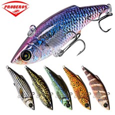 프로베로스 dw1122 플로팅 바이브레이션 배스낚시 하드베이트 루어낚시, 색상 A, 색상 A