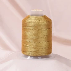 수공예 핸드 중국 스티칭 코드 도구 공예 골든 스레드 컬러 DIY 수제 매듭 0.2-1mm 스트링 용품 스레드, 0.6mm 350 Meters, 1개