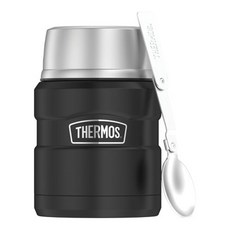 써모스 스테인리스 킹 진공 단열 푸드자, Midnight Blue, 473.2ml