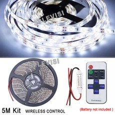 캐러밴 카약 요트 보우 데크 보트 해양 폰툰 세일링 라이트 스트립 인테리어 방수 조명 12V 액센트 트레일러 키트 LED, 5M 16FT White, 1개