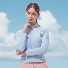 서프닉 여성래쉬가드 세미크롭 집업 YSBe5201