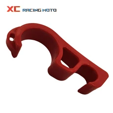 오토바이 범용 버클 브레이크 후크 주차 잠금 장치 SX EXC YZ YZF KLX KX CRF CR RMZ DMZ 용 자전거 슬로프 주차 잠금 장치, [02] Red, Red