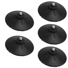 SquEqu 스탠드 흡착 컵 교체 M8 스레드 나사 튼튼한 8.5cm 흡착판 패드 코브라 리플렉스 백 스피닝 바 받침대 복싱 볼 장비 바닥 유리 타일용 5팩 펀치, SquEqu 스탠드 흡착 컵 교체 M8 스레드 나사 튼