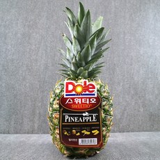 Dole 스위티오 파인애플, 2개, 2kg 내외
