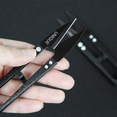 JSTrading 유니크 블랙쪽가위, 1개