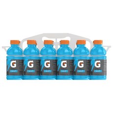 게토레이 목마름 해소 쿨 블루 12 액량 온스 (12개 묶음) Gatorade Thirst Quencher Cool Blue 12 Fl Oz (pack of 12), 355ml