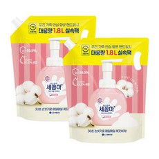 온더바디 세꼼마 버블 핸드워시 리필 파우더 1.8L x 2개109556