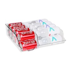 冰箱飲料收納盒 - 自動補位易開罐整理盒, 1個, 0918 大号收纳盒