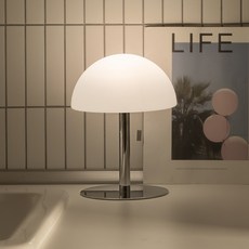 레톤 무드웨이 포터블 램프 무선 조명 단스탠드, 크롬