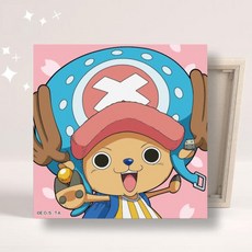 아트박스/아이러브페인팅 DIY캔버스형 원피스 보석십자수 25x25cm 롬블볼 쵸파, 단품없음, 단품없음, 상세설명 참조