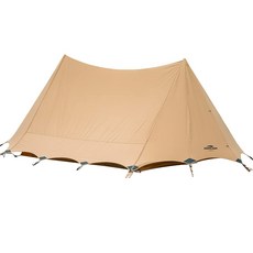 Soomloom 텐트 BRIDGE440x250x150cm아웃도어 캠핑 TC소재 차양 폴리코튼 그늘 진한, 상세페이지 참조, 상세페이지 참조