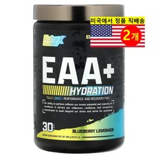 ProHealth Longevity 단백질 보충제 EAA 하이드레이션 파우더 블루베리 레모네이드 맛, 390g, 2개
