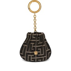 발망 모노그램 자카드 키링