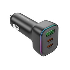 BOROFONE PD 七彩氣氛燈, 60W 2C1A疾速車充, 60W 2C1A疾速車充