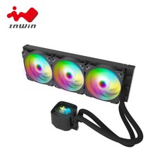InWin 迎廣 AR36 ARGB水冷 黑色 高效能CPU散熱器, 1個