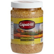 Capatriti 기름에 볶은 다진 마늘, 1개, 907g