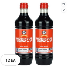 범일 국간장, 860ml, 12개