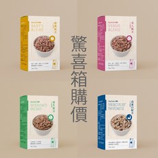 晰穀 寶寶配方 精緻米飯 70g x 12入, 1個, 四種配方各3盒