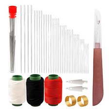 68PCS 큰 눈 강철 바늘 세트 2025 새로운 길고 얇은 수제 퀼트 및 바느질 바늘 키트