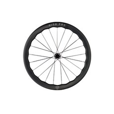 KREXplus High Pro 公路車 碟煞輪組 波浪碳纖輪組, 1個, 消光版