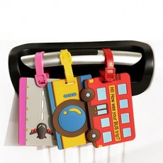 여행 캐리어 가방 이름 러기지택 네임태그 네임텍 RD-10087, 카메라, 1개, 1개입