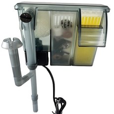 分槽式外掛過濾器 水族淨水器 瀑布式外掛過濾器 魚缸水循環淨水系統, RLD-102, RLD-102