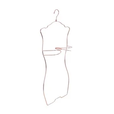 수영복 걸이 란제리 랙 튼튼한 다기능 몸 모양 휴대품 보관소 침실 용 비키니, 02 rose gold