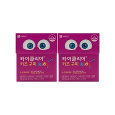 아이클리어 키즈 구미, 60정, 2개