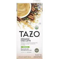 TAZO 타조 스키니 차이 라떼 907g 4개