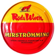 삭힌 발효 청어 300g 통조림 Surstromming Roda Ulven, 1개