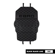 가죽 킥 패드 자동차 방수 시트 백 프로텍터 커버 수납 가방 이브로 자이쿠 오모다, 1개, 4. EBR-02B-black-1PCS-