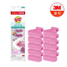 3M 향기톡톡 크린스틱 라벤더 리필 10입 변기청소 화장실청소 /핸들별도 구매, 1개