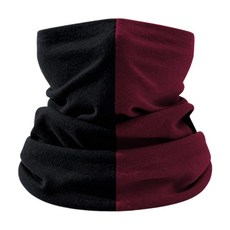 따뜻한 양모닝 스키 야외 활동 엘프 야외 활동 엘프 야외 활동, 다크 와인 레드