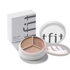 TFIT 三色遮瑕膏 遮蓋斑點黑眼圈痘印, 1個, TFIT三色遮瑕,15g