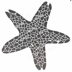 簍空模板 繪畫模版 塗鴉模版 星星造型, 1個, CU4-0137