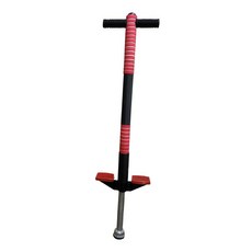 YSSHOP 포고 로드 야외용 경량 소형 바운싱 장난감 부드러운 폼 소재 점프대 남아 여아 초보자 야외 운동용, 92x22cm, 스틸폼, 빨간색