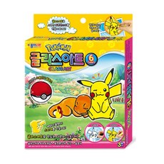 종이나라 포켓몬 글라스아트 10.5ml x 6색, 혼합색상, 1세트