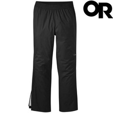 Outdoor Research Apollo 男款 登山雨褲 全開拉鍊防水雨褲 OR269170 0001 黑, 1個, S